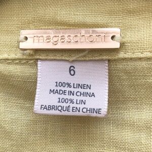 Magaschoni Linen dress.